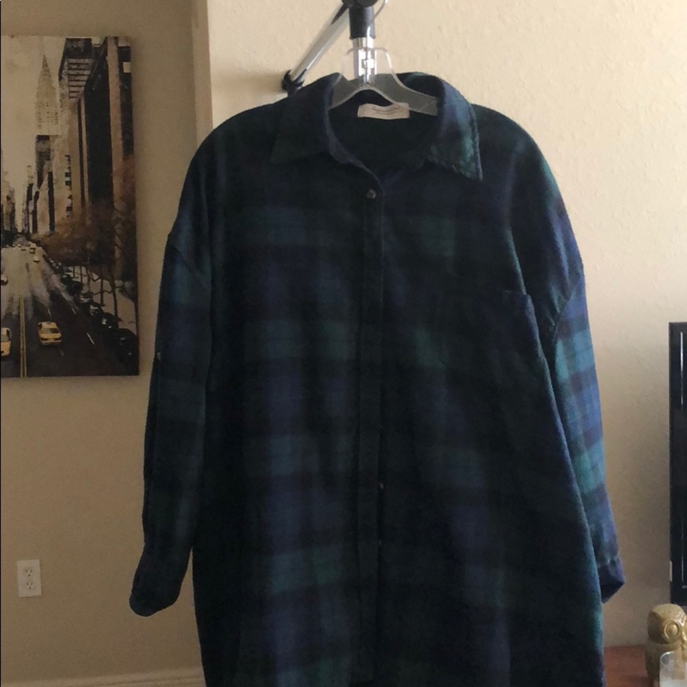 Flannel button up